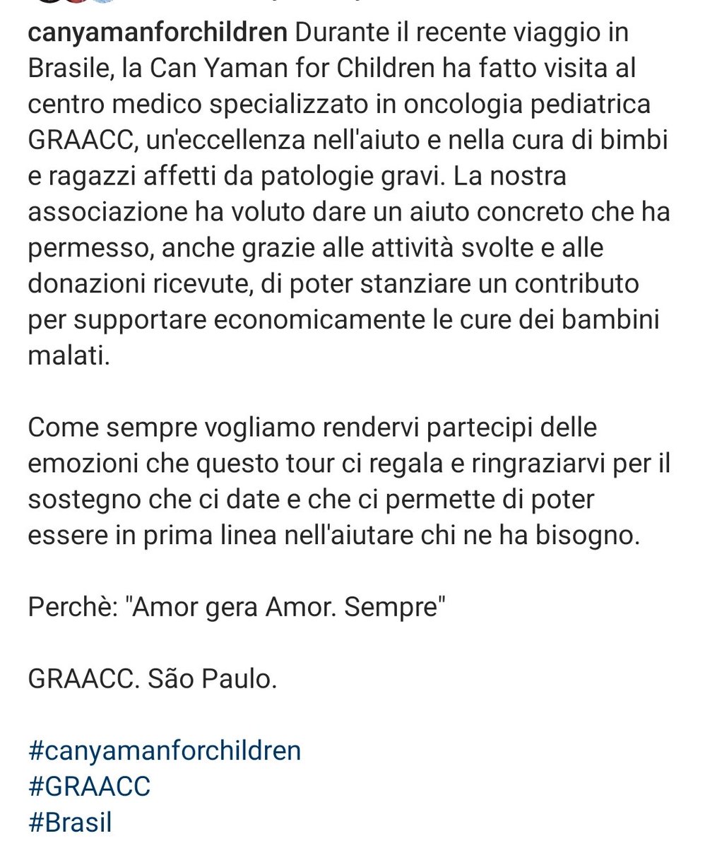 ConcyZinno's tweet photo. Repost #CanYamanForChildren 

Immagini che non hanno bisogno di parole..💝🫂

#CanYaman 
#GRAACC 
#Brasil https://t.co/Fl734r4skp