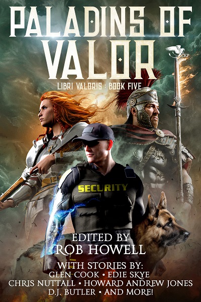 #LibriValoris Cover Reveal! Here's the amazing cover for Paladins of Valor, coming out on April 19th. Thanks to @jcalebdesign for knocking it out of the park again!