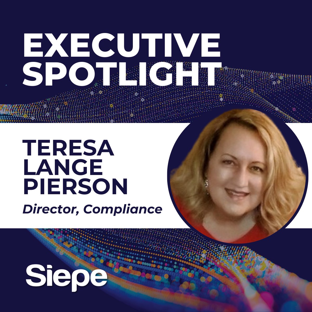 SiepeLLC's tweet image. In our latest #ExecutiveSpotlight, Teresa Lange Pierson, Director of Compliance discusses her role at Siepe, the evolving #credit and #CLO landscape, and more. #FunFact: Teresa is a Houston Rodeo volunteer! Learn more about Teresa: siepe.com/executive-spot…