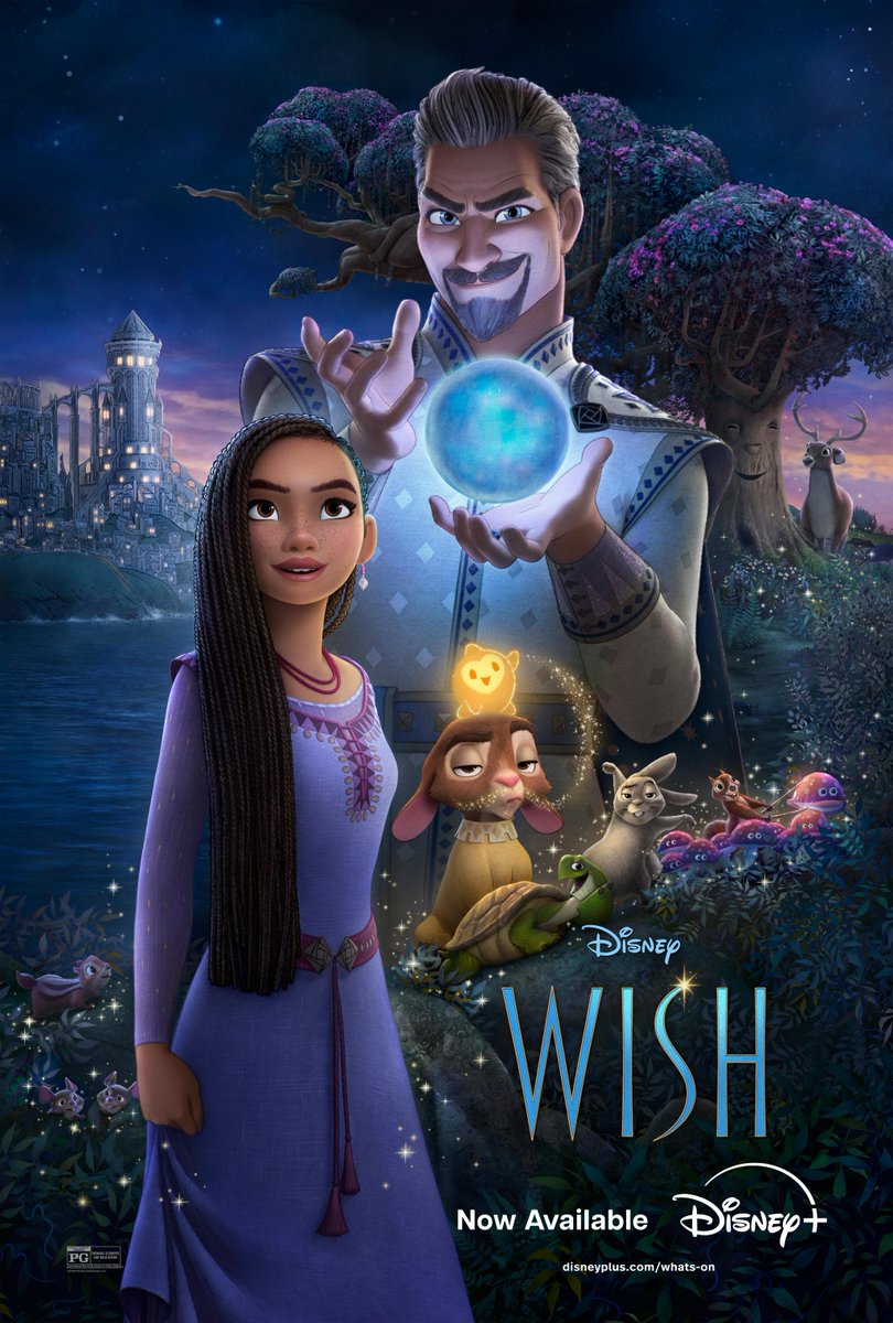 Wishing for adventure? 🌟 Experience the magic of Disney's #Wish, now available on @DisneyPlus.