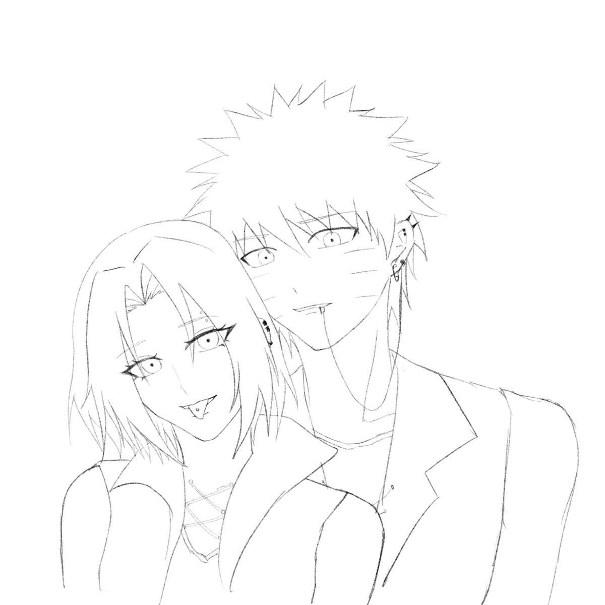LngRdy's tweet photo. 有点发晚了，祝大家鸣樱日快乐！！🥳🥳#NaruSakuDay #narusaku #鸣樱 #ナルサク https://t.co/Cit7cXWGKI