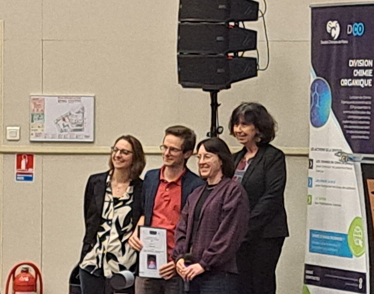 Congratulations to the awardees of the new @EurJOC @DCO_SCF prize with presentation of the prizes by Anne Nijs to @camilleoger34 (2023) and @TanguySaget (2024)