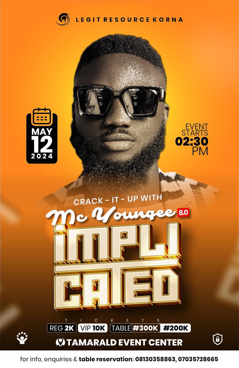 Shall we 
#crackitupwithncyoungee  8.0
#IMPLICATED