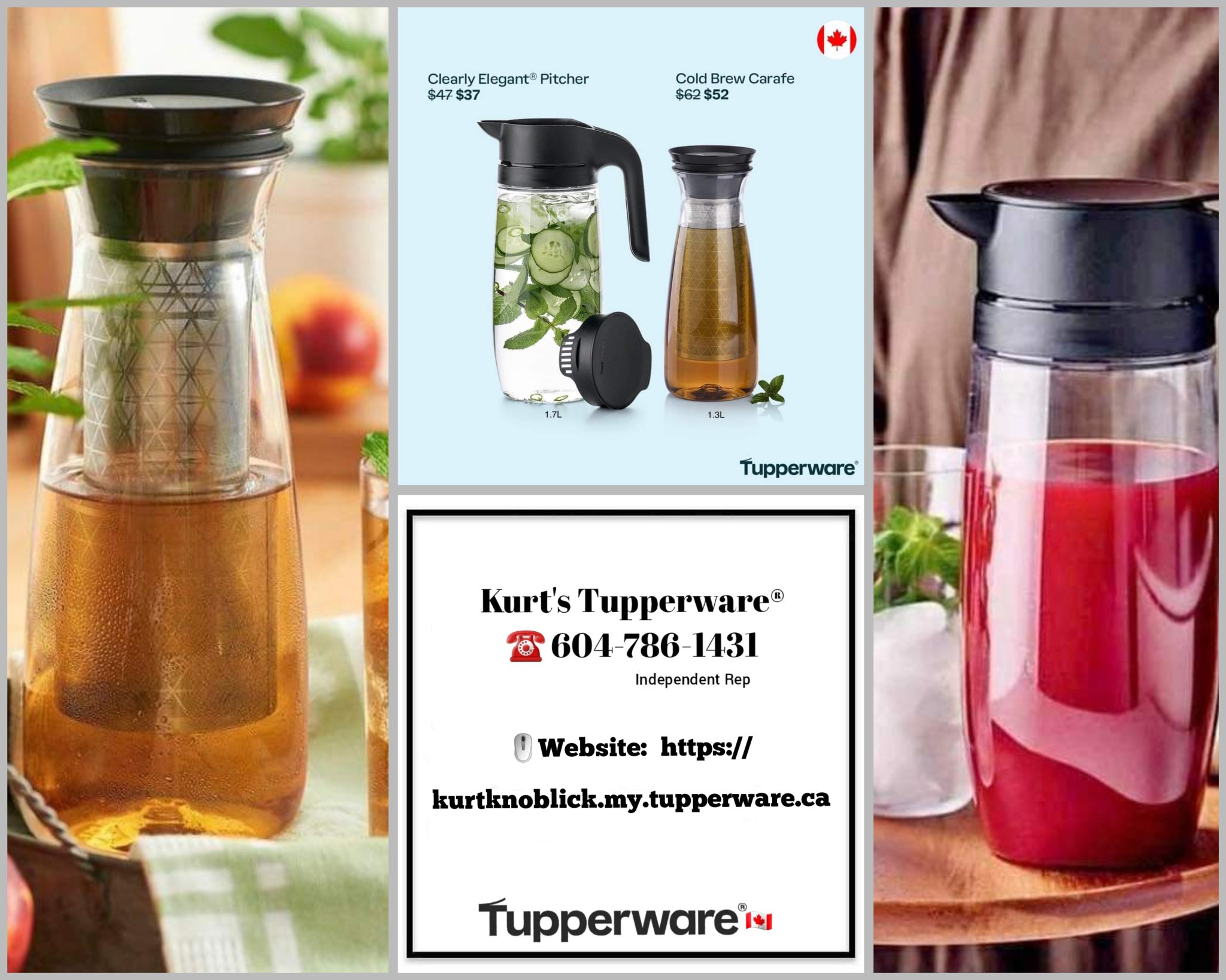 Cold brew carafe tupperware deals