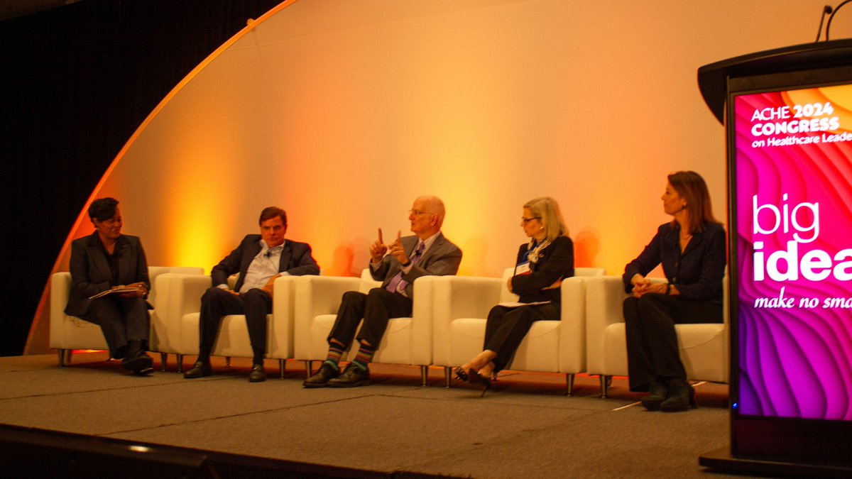 The @ACHEConnect’s #ACHECongress2024 brought together visionary leaders and innovative thinkers to address some of the most pressing issues facing the medical field today. I was pleased to join a panel discussion about financial sustainability and share more about @PennMedicine.
