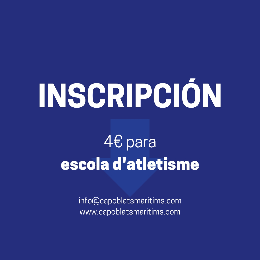 🏁 CROSS ESCOLAR 2024 👉🏼 ¡Desliza para ver el circuito! 

🔵 Para participar será necesario PRESENTAR la AUTORIZACIÓN PATERNA/MATERNA/TUTOR RELLENADA Y FIRMADA

#42krunning #crossescolar #CAPoblats #Atletismo #MareaAzul #ELCorteIngles #CrossEscolar