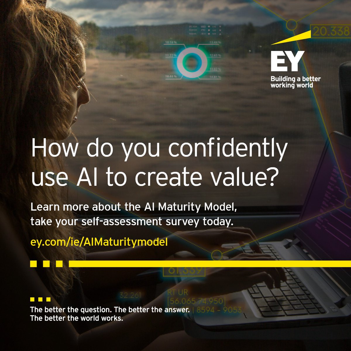 The EY AI Maturity Model assists organisations to strategically close AI gaps. 📈 Take your self-assessment survey today - go.ey.com/4cJdmuc #EYAI