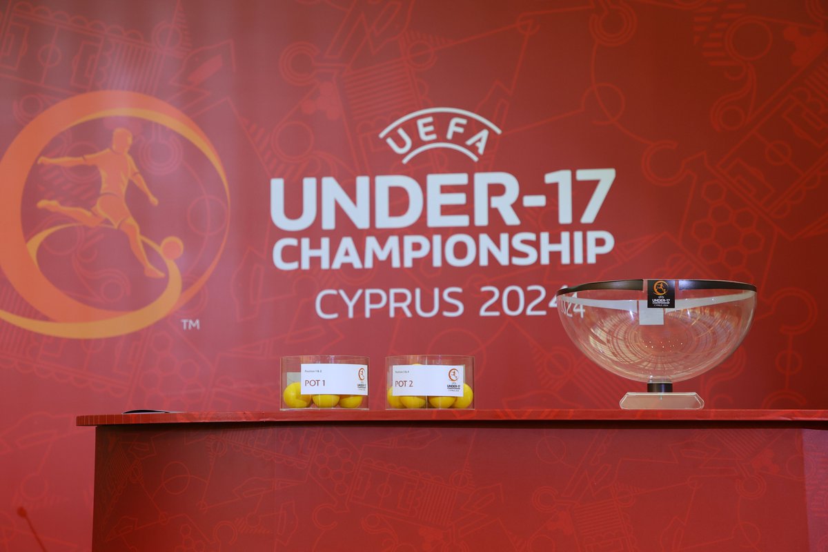 The #CZEU17 team will face Cyprus, Serbia and Ukraine in group A of the UEFA European Under-17 Championship. The final tournament takes place in Cyprus from 20 May to 5 June. 📸©️ UEFA.com