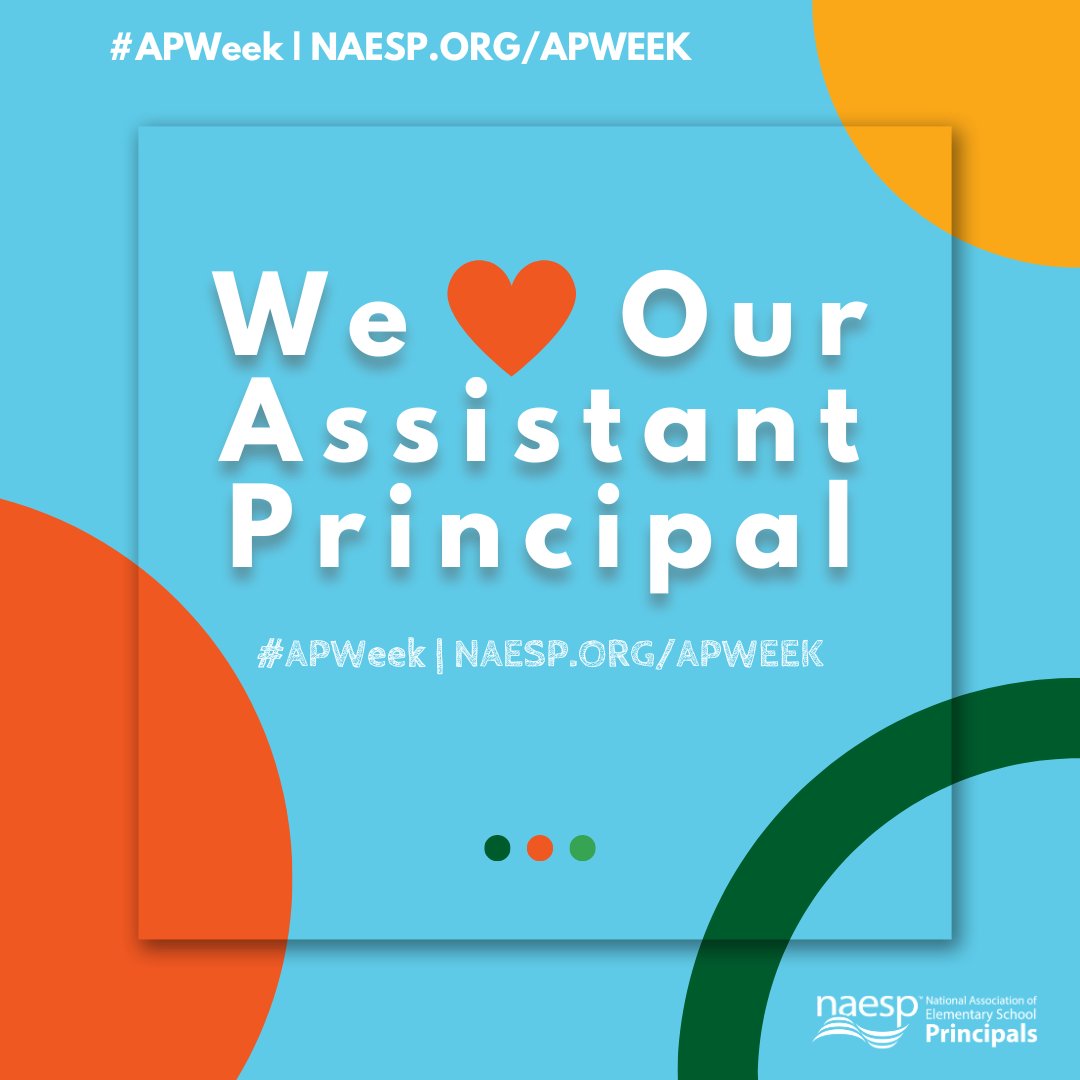 🎉 Celebrating Assistant Principal Week! 🎉 To all the incredible assistant principals out there: your dedication, leadership, and passion make our schools thrive. Thank you for your tireless efforts in shaping brighter futures for our students! #AssistantPrincipalWeek #APWeek24