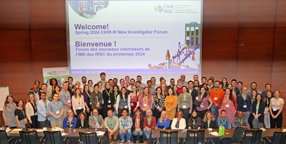 DAY 1 NIF RECAP 3/3: Our wonderful CIHR-III NIF 2024 participants! Thank you to all of our speakers, panellists, organizing committee, III staff and - of course - our 64 new investigators! @ckaushic #OurFutureOurIIINIF