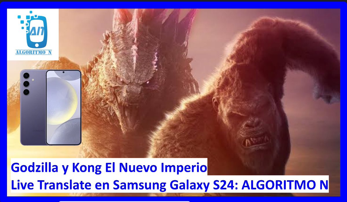 Rogelio84's tweet image. Esta semana en #AlgoritmoN:
-#GodzillaxKong Nuevo Imperio (02:00)
-Traducción #SamsungGalaxy (04:52)
-Alta preferencia Apple #TheCIU (09:26)
-Corto #Spiderman Within (16:20)
-Estudio eCommerce #AMVO (19:48)
FB: facebook.com/share/v/SXcpQd…
YT: youtu.be/q9n9zZmuBbA?si…