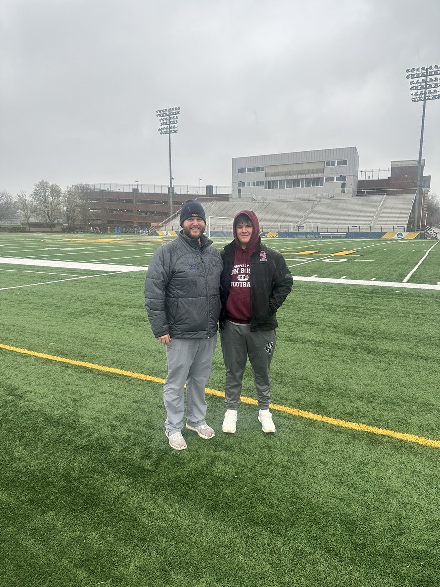 Great time visiting TCNJ today. Thank you @CJendryaszek and @CoachCGoff for such a great day! Can’t wait to come back down to campus soon. @TCNJfootball @CoAcHKeLZZz3 @Coach_Stotts @libbieguy @DBP_Football