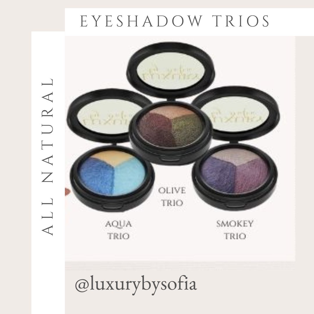 LuxurybySofia's tweet photo. Triple the shades, triple the fun! Our All Natural Eyeshadow Trios bring you endless possibilities. Which trio will you choose? 💫
https://t.co/asHWeIHt4T
.
#luxurybysofia #makeupproducts #eyemakeup #makeuptips #naturalmakeup #naturalmakeupproducts #eyeshadow https://t.co/C87UeFw9wf