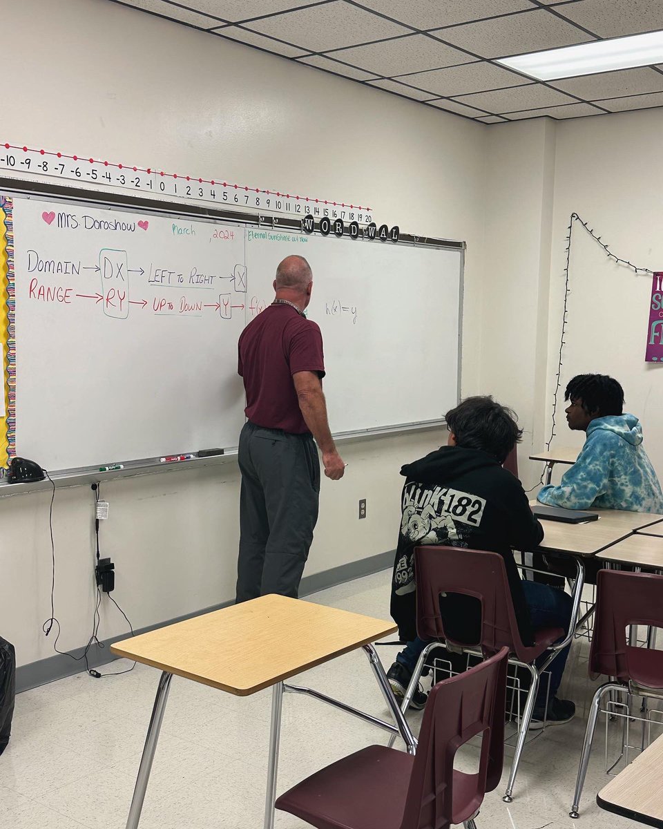 Our STAAR EOC bootcamps are in full swing to prepare for testing! Even our head football coach wants to be involved in getting all students ready for the Algebra 1 EOC. Thanks Coach Alford for helping out &amp; see the Eagle Eye Memo for more info on all STAAR bootcamps. #WeROne