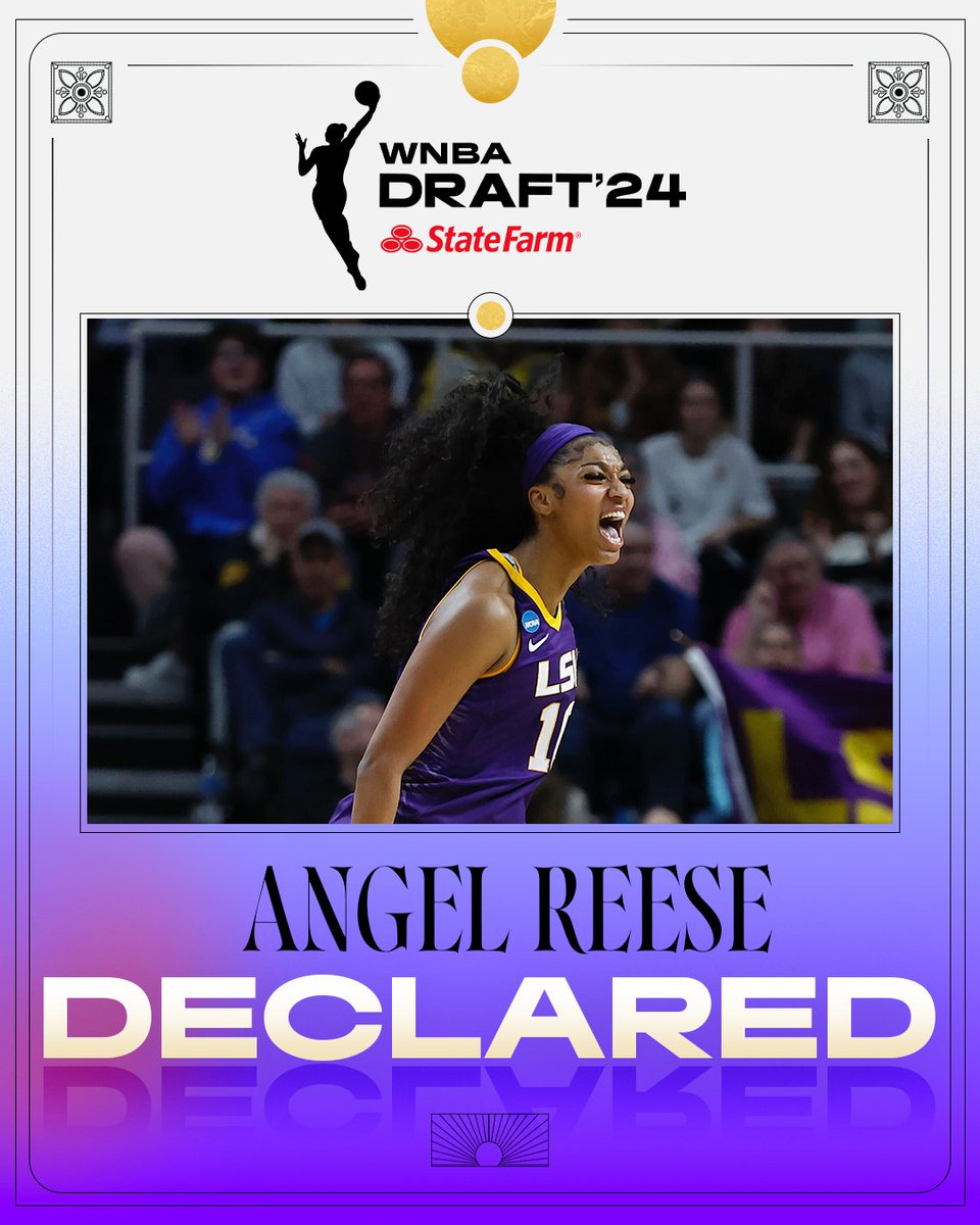 🚨 DECLARED 🚨 Next stop for 2023 NCAA Champion, @Reese10Angel is the WNBA Draft  The W is ready for you