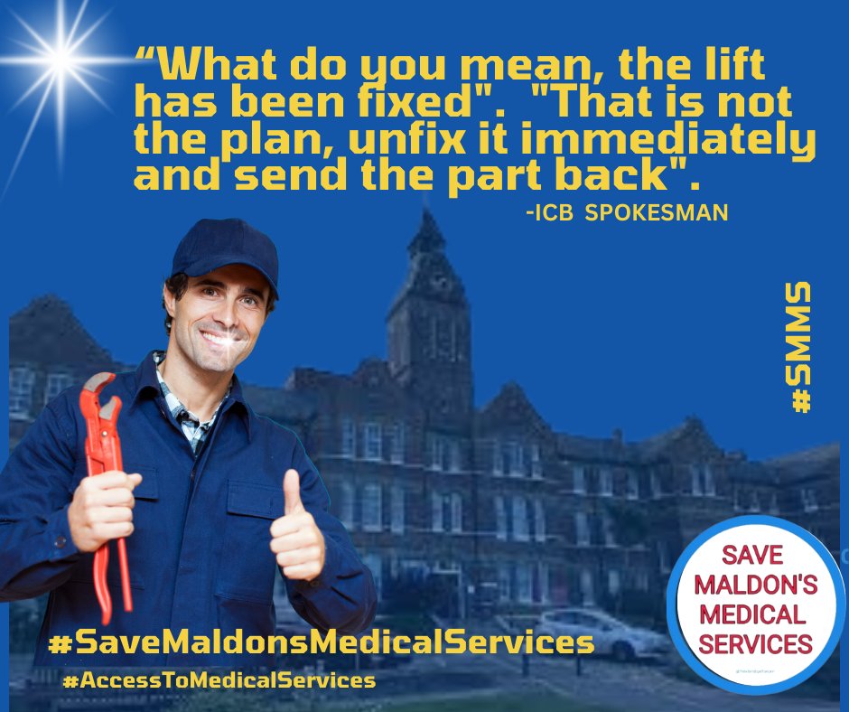We have been told so many lies, the consultation is a complete sham. We have zero trust in the "Trust".  #NHS #MedicalDesert #Maldon #Essex 180k patients a year left in Essex with no services. It's disgraceful.