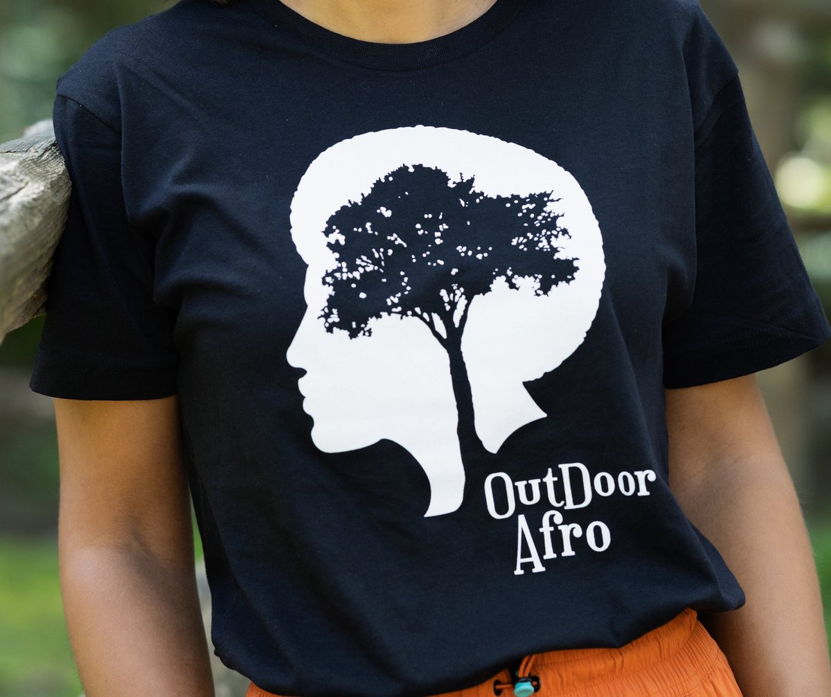 Spring time is the best time to spruce up your closet with our short-sleeve tees. Your purchase here (bit.ly/49p1SJt) supports our charitable work, and mission to celebrate and inspire Black connections and leadership in nature.