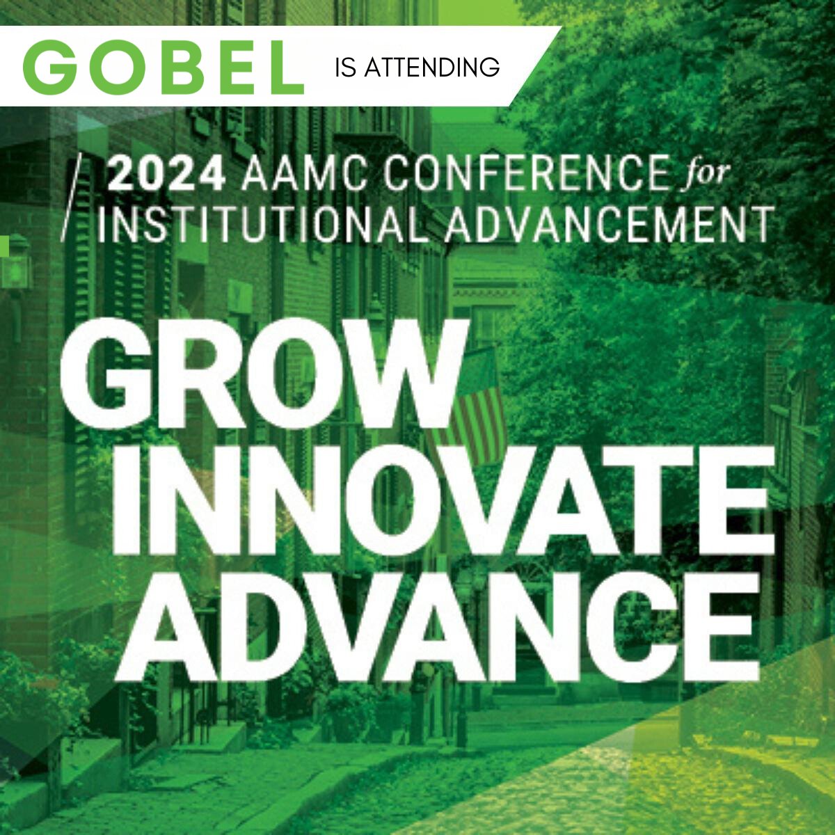 GOBEL (@gobelgroup) on Twitter photo GOBEL is attending the 2024 AAMC Conference for #InstitutionalAdvancement next week in Boston, MA.  We can't wait to connect, learn, and share insights at #GIA24. See you there! GOBEL is attending the 2024 AAMC Conference for #InstitutionalAdvancement next week in Boston, MA.  We can't wait to connect, learn, and share insights at #GIA24. See you there!