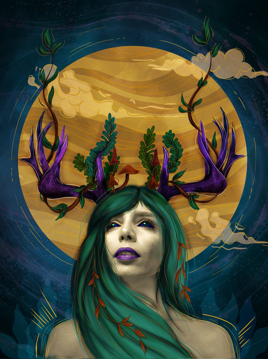 ArtToflex's tweet image. •Full Moon 

on Foundation