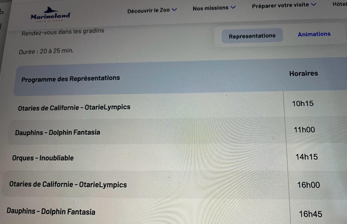 Alors qu'Inouk vient de mourir suite à ses conditions de vie terrible à #Marineland, le parc reprend tranquillement les spectacles d'orques.
Quel niveau de cruauté faut-il pour que cesse enfin cette exploitation affreuse ?!
<a href="/cestassezfrance/">C’est Assez !</a> <a href="/l214/">L214 éthique & animaux</a> <a href="/onevoiceanimal/">One Voice</a> <a href="/EelvAnimaux/">Condition animale Les Écologistes</a>