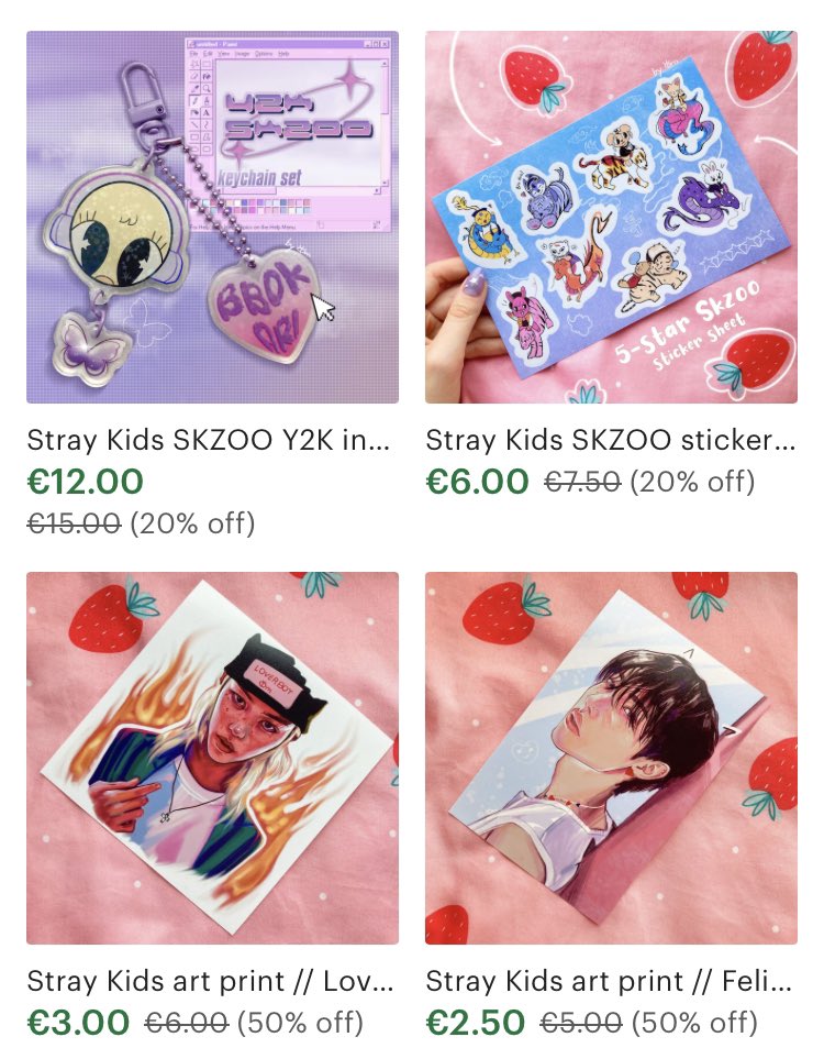 odd_myeon's tweet photo. while preparing for my next sh0p update - i wanna get rid of some stuff lying around in my room, so a few of selected items are now either 20% or 50% off :-)) (u can get some of my prints for 2.50€ and a bboki keychain for 12€ ✨) 

https://t.co/fu3KeW4j4z https://t.co/7HjcVicHDf