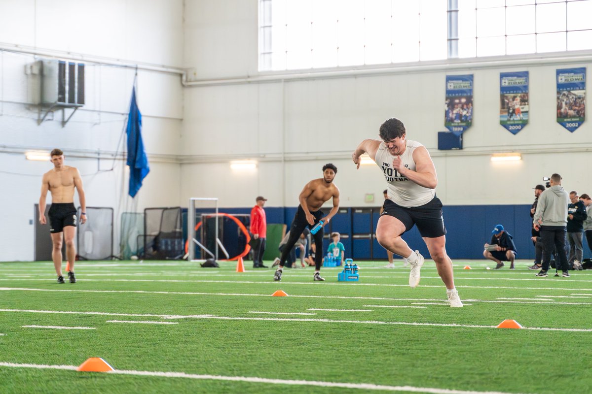 FB | Last week <a href="/YotesFootball/">College of Idaho Football</a> Yotes Garrett Rehberg, Jon Schofield, and Chip Mitchell participated at the Pro Day hosted by Boise State. 

Read more: tinyurl.com/535p4kmb