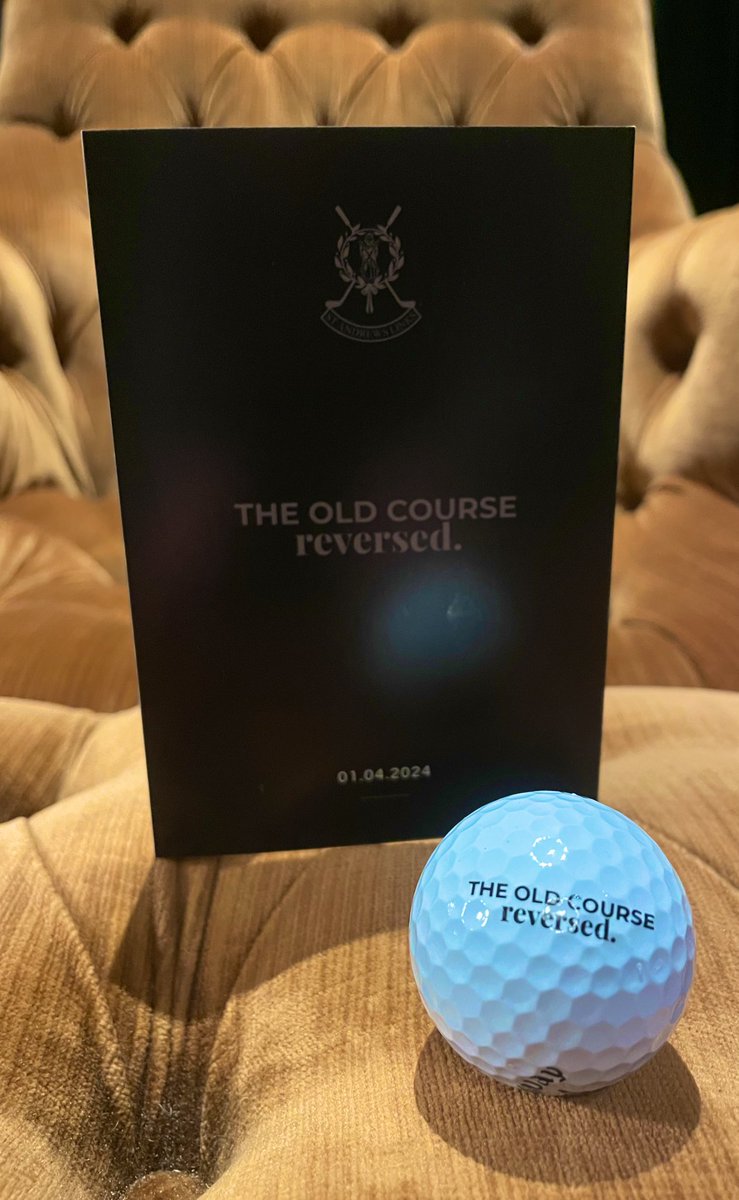 Old Course Reversed…we need more of this!!!! @TheHomeofGolf …. #golftwitter