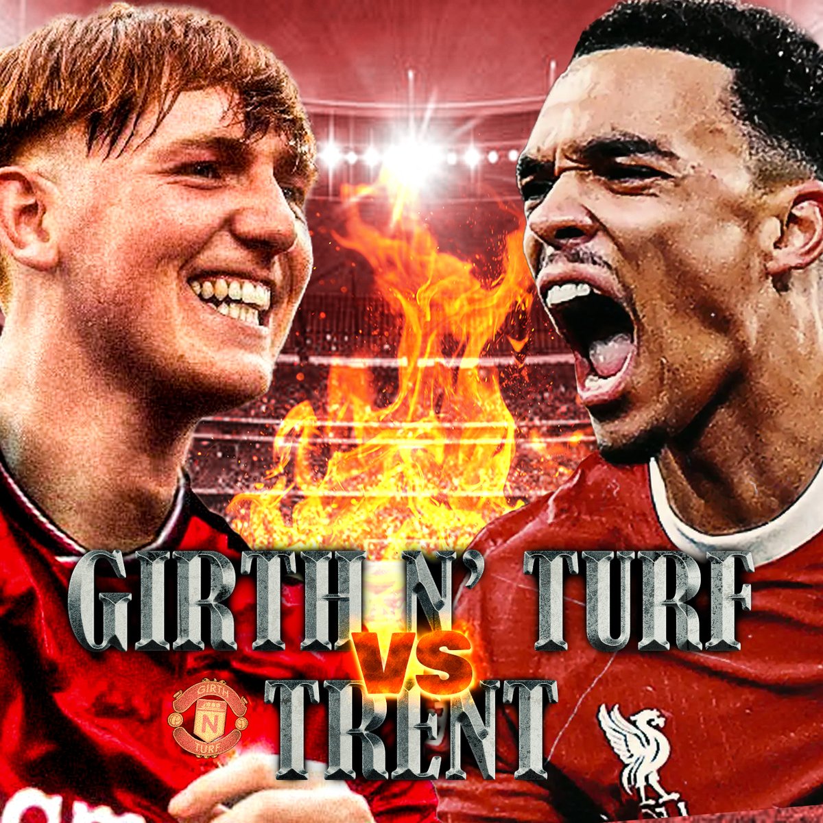 GNTFC_Official's tweet photo. Tonight is a BIG one❗

Girth N Turf vs. @TrentAA 

#GirthNTurf