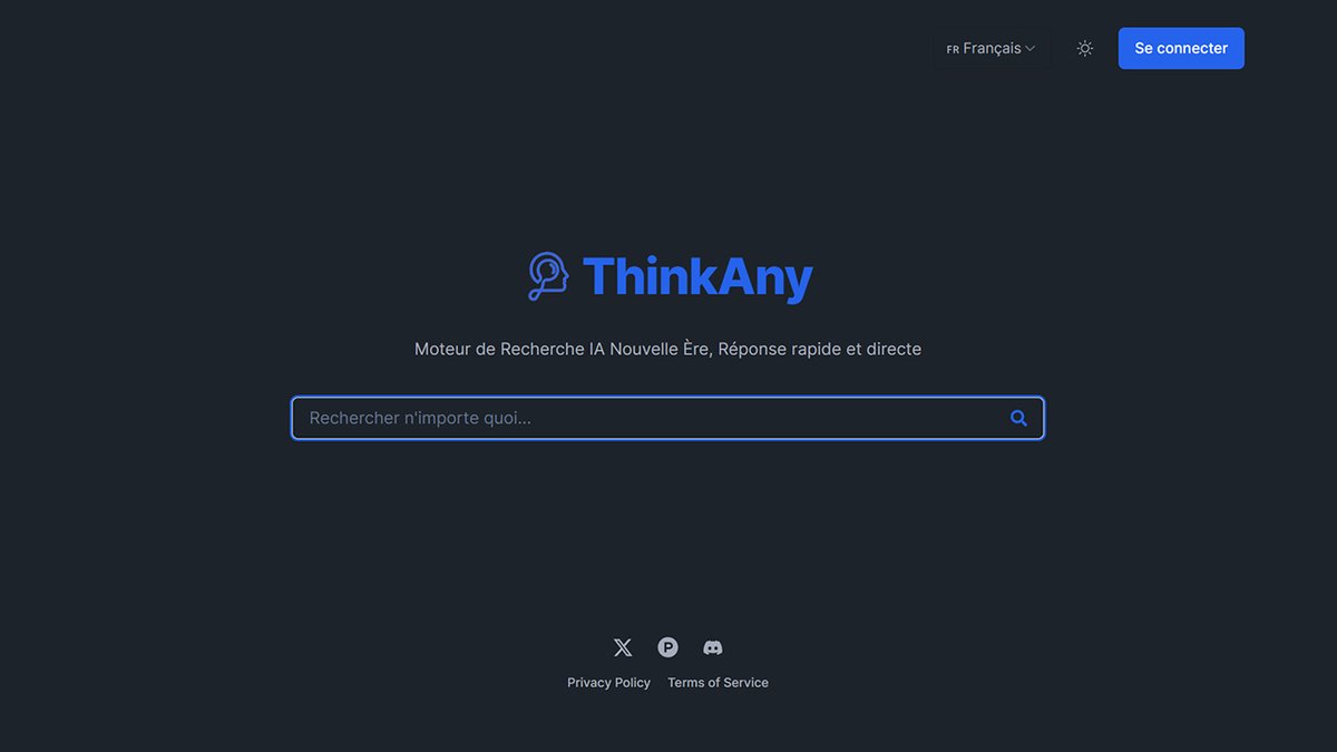 🔍 ThinkAny : un nouveau moteur de recherche alimenté par l’IA

👉 justgeek.fr/thinkany-moteu…

#ThinkAny #MoteurDeRecherche #IA #AI #IntelligenceArtificielle
