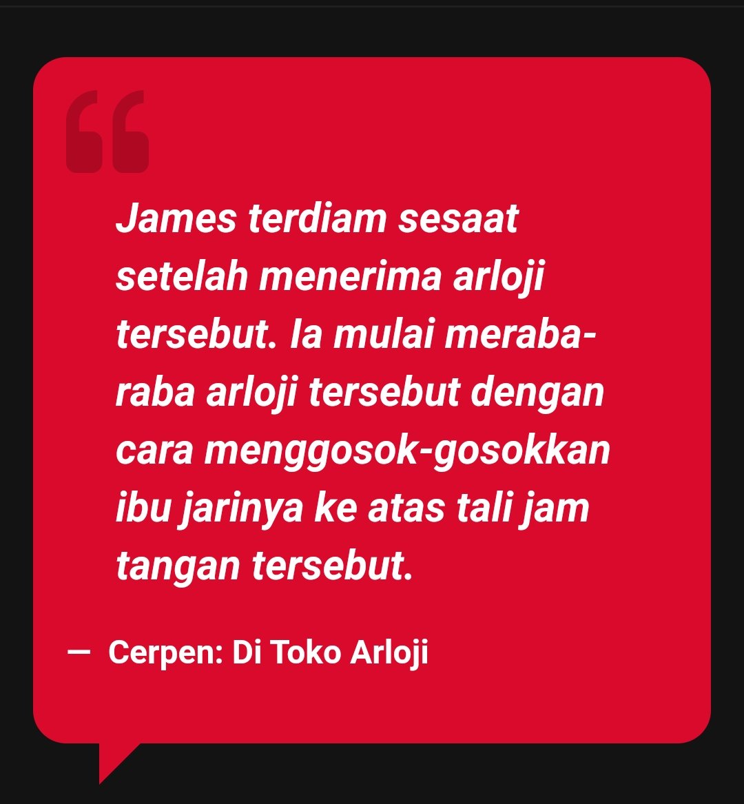 breediedotcom's tweet photo. James terdiam sesaat setelah menerima arloji tersebut. Ia mulai meraba-raba arloji tersebut dengan cara menggosok-gosokkan ibu jarinya ke atas tali jam tangan tersebut.

https://t.co/RmFggWg7e3 https://t.co/Ha8SMAiD0i