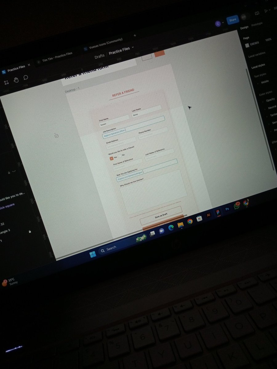 Di5th_cyclone's tweet photo. I need to do more 'deep design'. Help please 🙏 

#figma #designers https://t.co/etVlCxX5Qa