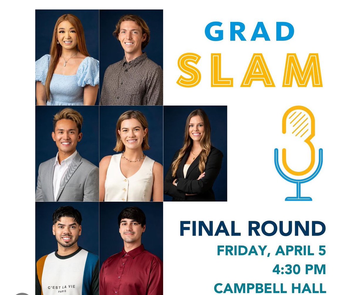 Make sure to show up and support EEMB’s @kaciering, this Friday 4/5 at 4:30 in the grad slam final round!!