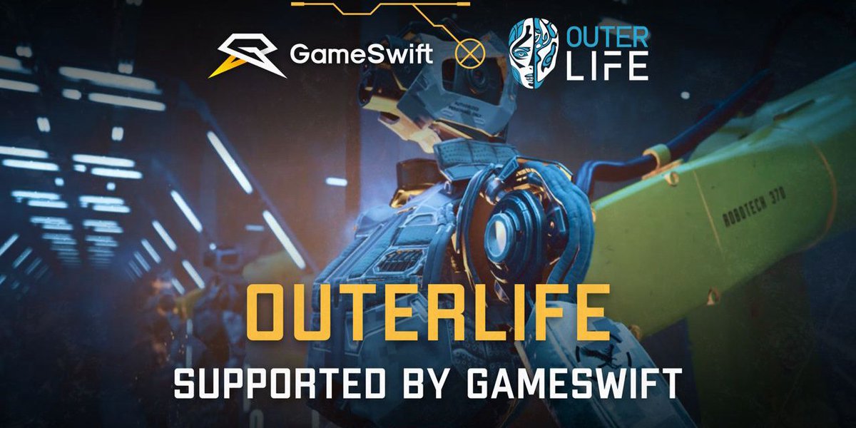 ⚔️ @GameSwift_io partners with @OuterLife_io, an innovative addition to #GameSwift modular family. ⚔️ #OuterLife has partnered with #GameSwift to launch its own blockchain, with the goal of reaching new heights by engaging a global player base and setting new industry