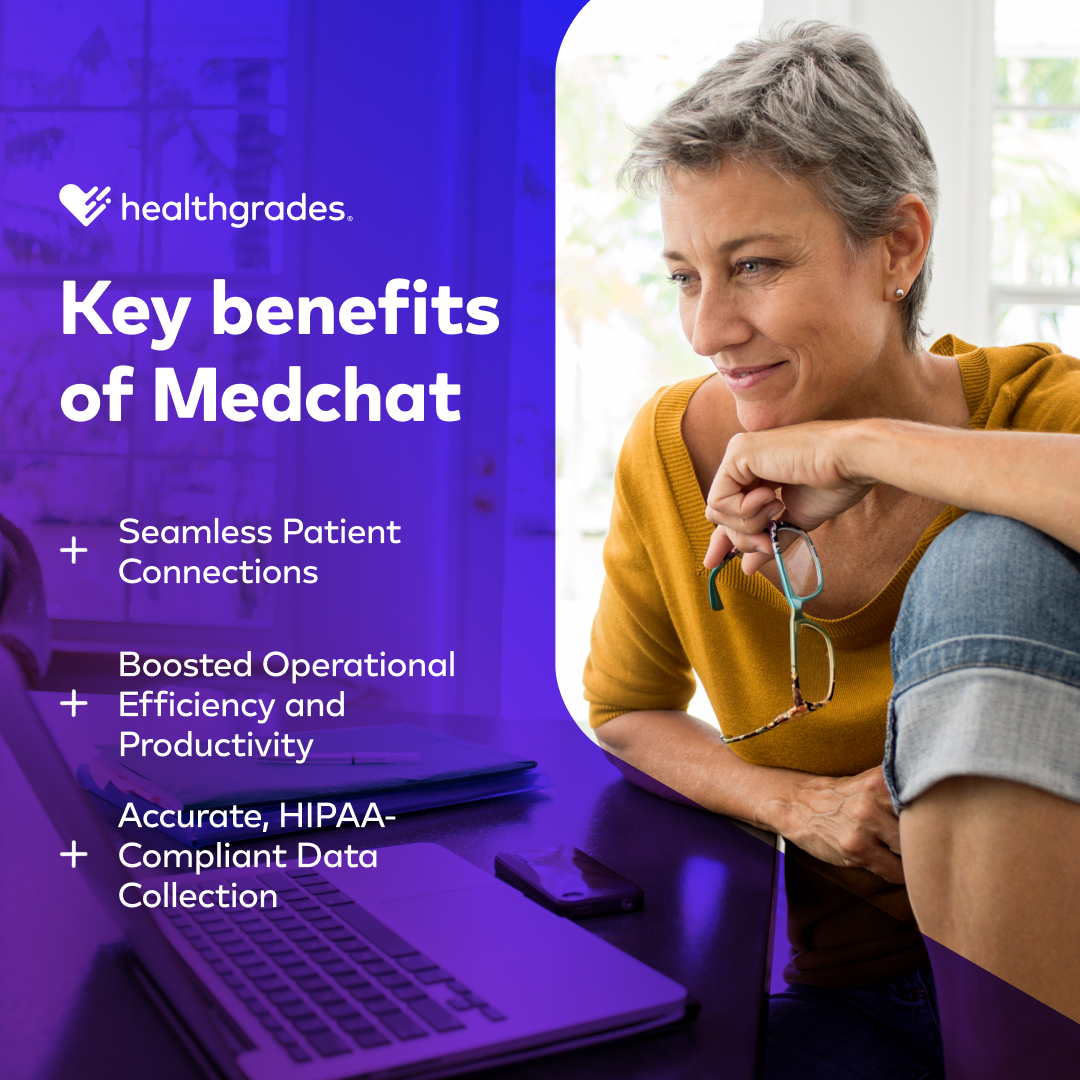 How does Healthgrades enhance operational efficiency and user experience? The answer: Medchat's fully customizable, AI-powered communication and workflow automation solution. Learn how we overhauled the online appointment request process on Healthgrades: bit.ly/3xabJW3