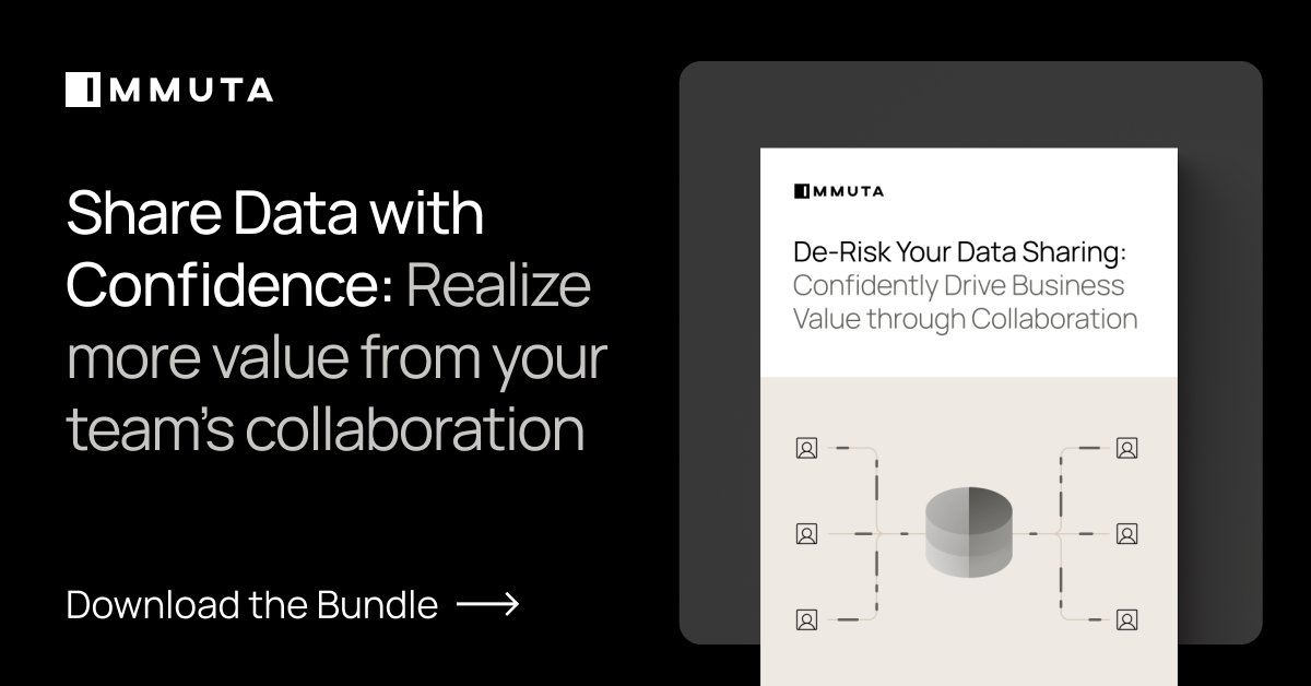 Struggling with data sharing? You’re not alone.  With the right support, secure #datasharing can go from out-of-reach to unlocking business value in no time. Download our new De-Risk Your Data Sharing Content Bundle: ow.ly/OKBS50R7Hup