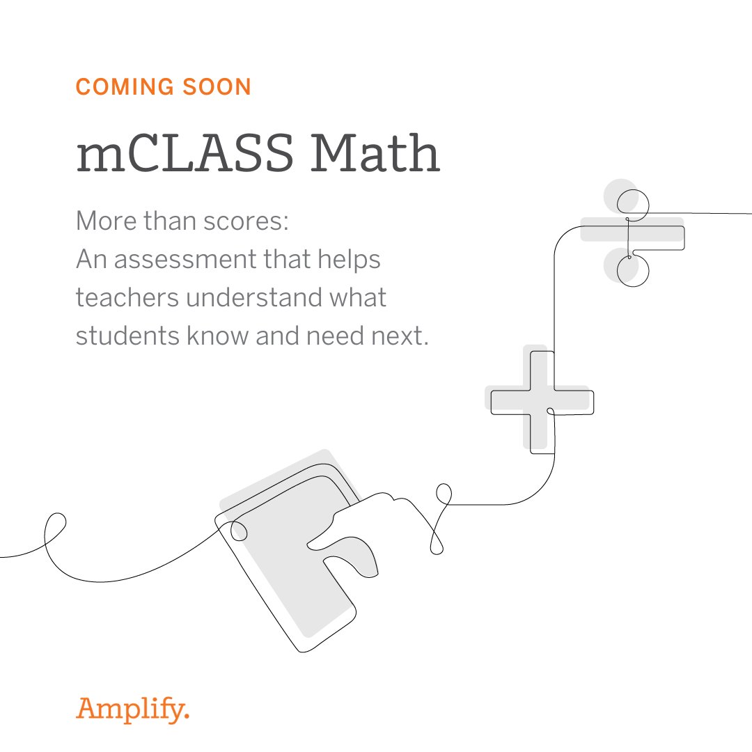 Amplify (@amplify) on Twitter photo 📣 Big news! We've joined forces with <a href="/Math_ANEX/">Math ANEX</a>, a start-up leading the way in asset-based math assessment. 
🧡 This sets the stage for the next generation of Amplify math assessments that help teachers understand what students know and need next: at.amplify.com/mathanex 📣 Big news! We've joined forces with <a href="/Math_ANEX/">Math ANEX</a>, a start-up leading the way in asset-based math assessment. 
🧡 This sets the stage for the next generation of Amplify math assessments that help teachers understand what students know and need next: at.amplify.com/mathanex