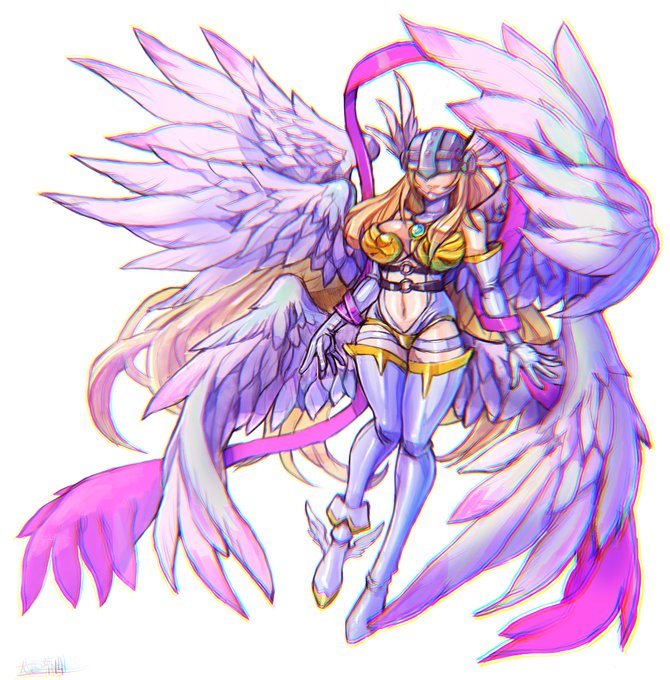 #デジモン
エンジェウーモンはええよね。 