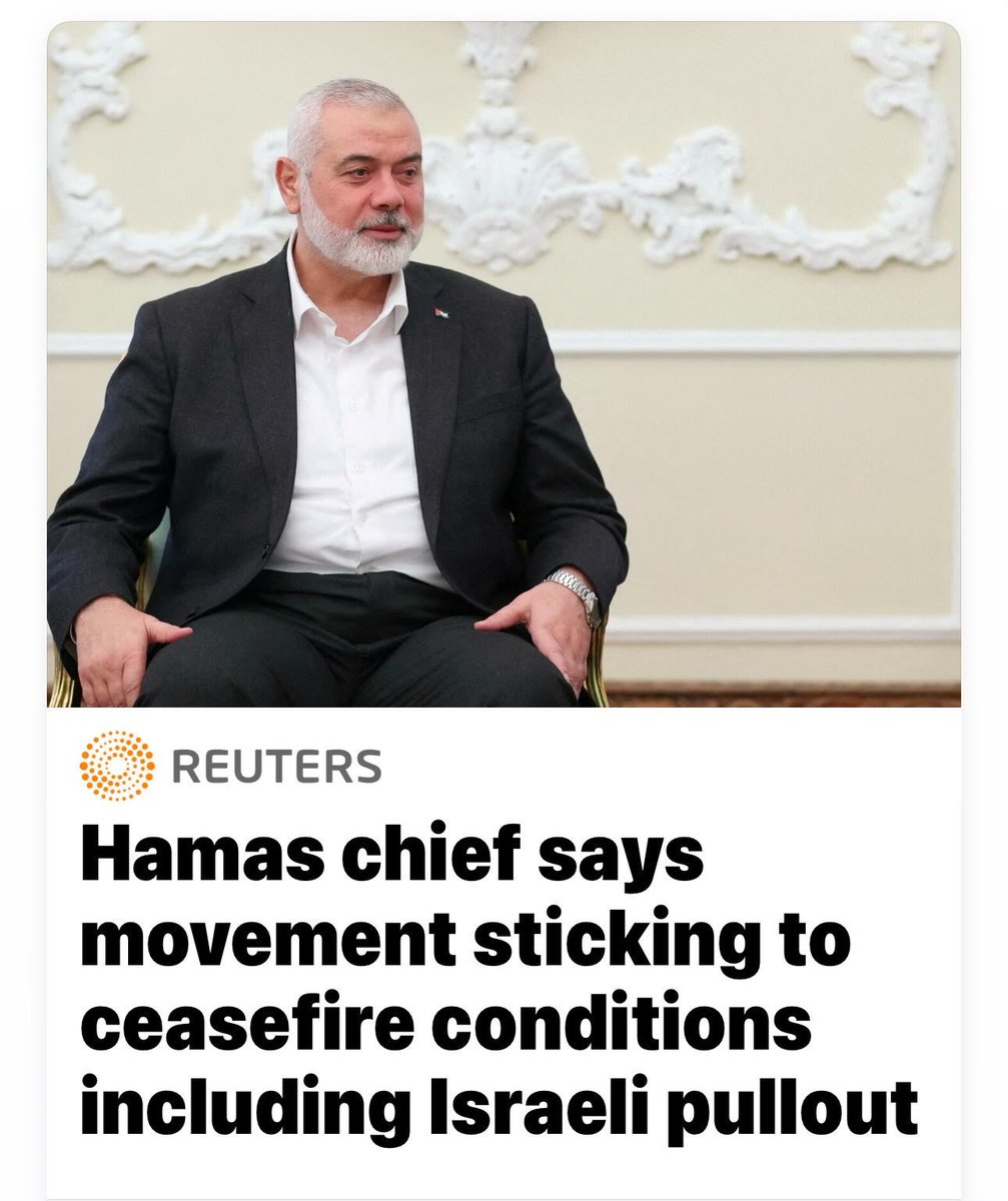 Hamas is confident we're going to capitulate—but it's never going to be me. Hamas only deserves elimination. This war is the sum total of daily, raw tragedies. The vast majority of the harshest criticism & all responsibility for this war belongs to Hamas. Stand with Israel.