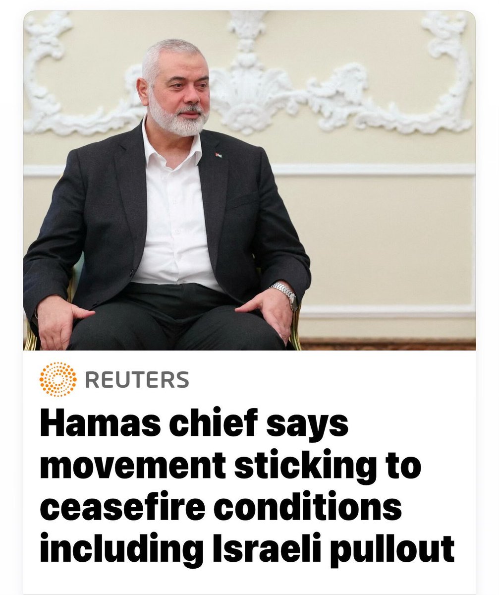 Hamas is confident we're going to capitulate—but it's never going to be me. Hamas only deserves elimination. 

This war is the sum total of daily, raw tragedies.

The vast majority of the harshest criticism & all responsibility for this war belongs to Hamas.

Stand with Israel.