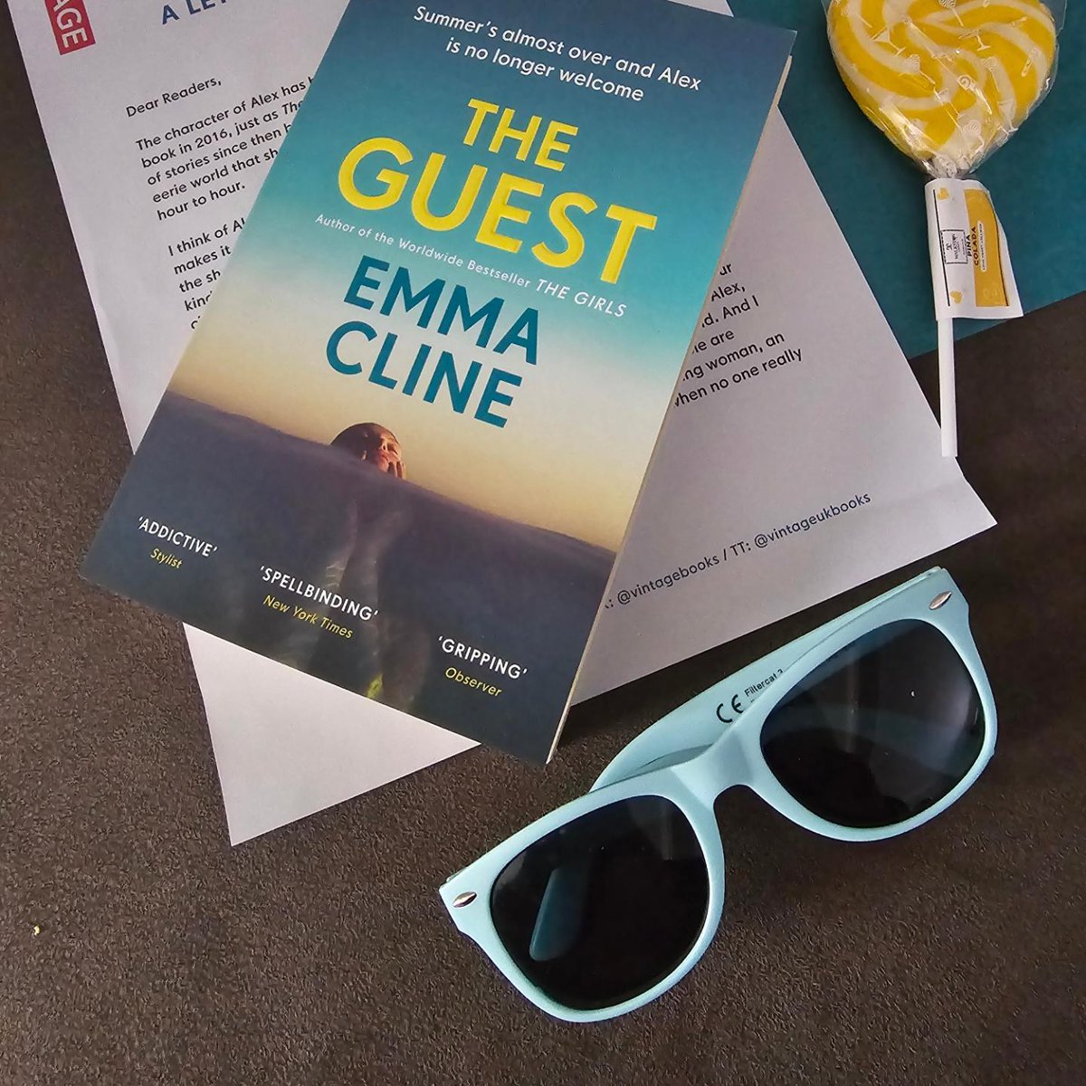 Brew_Fiction's tweet photo. Huge thank you to @vintagebooks and @carmellalowkis for my copy of #theguest by #emmacline and the fabulous extra goodies. Paperback will be out 30.5.24 https://t.co/VSbiaempig