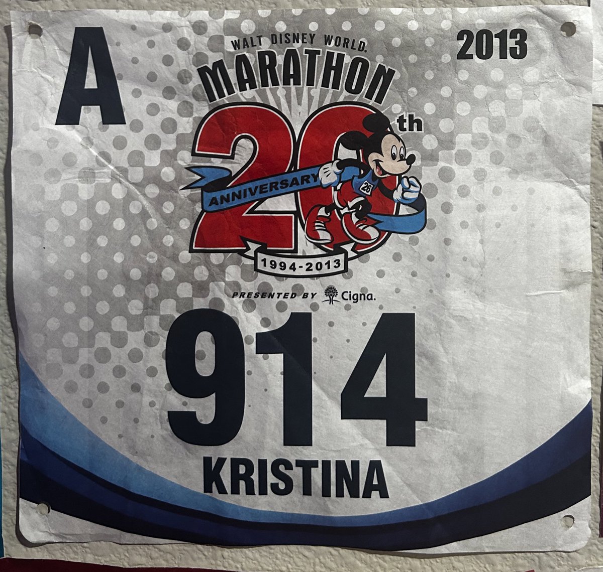 krissymmurphy's tweet photo. @teamintraining @GertieTheDino Major fun vibes returned with my first running of the @runDisney #WDWmarathon in Jan 2013! My goal was to get as many pics as possible (I had like 60!?) and then I skedaddled to the west coast for #tinkhalf and scooped up my first #coasttocoast medal π₯ I believe this was 4:59? https://t.co/qThz7uafFg