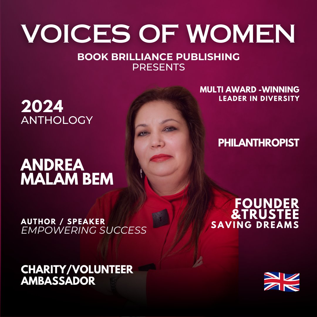 Introducing Andrea Malam BEM…

@andrea_malam inspires others to achieve their goals with emotional support, connection and empowerment.

We are delighted to have Andrea share her wisdom in #VoicesOfWomen!

#FemaleLeadership #FemaleEmpowerment