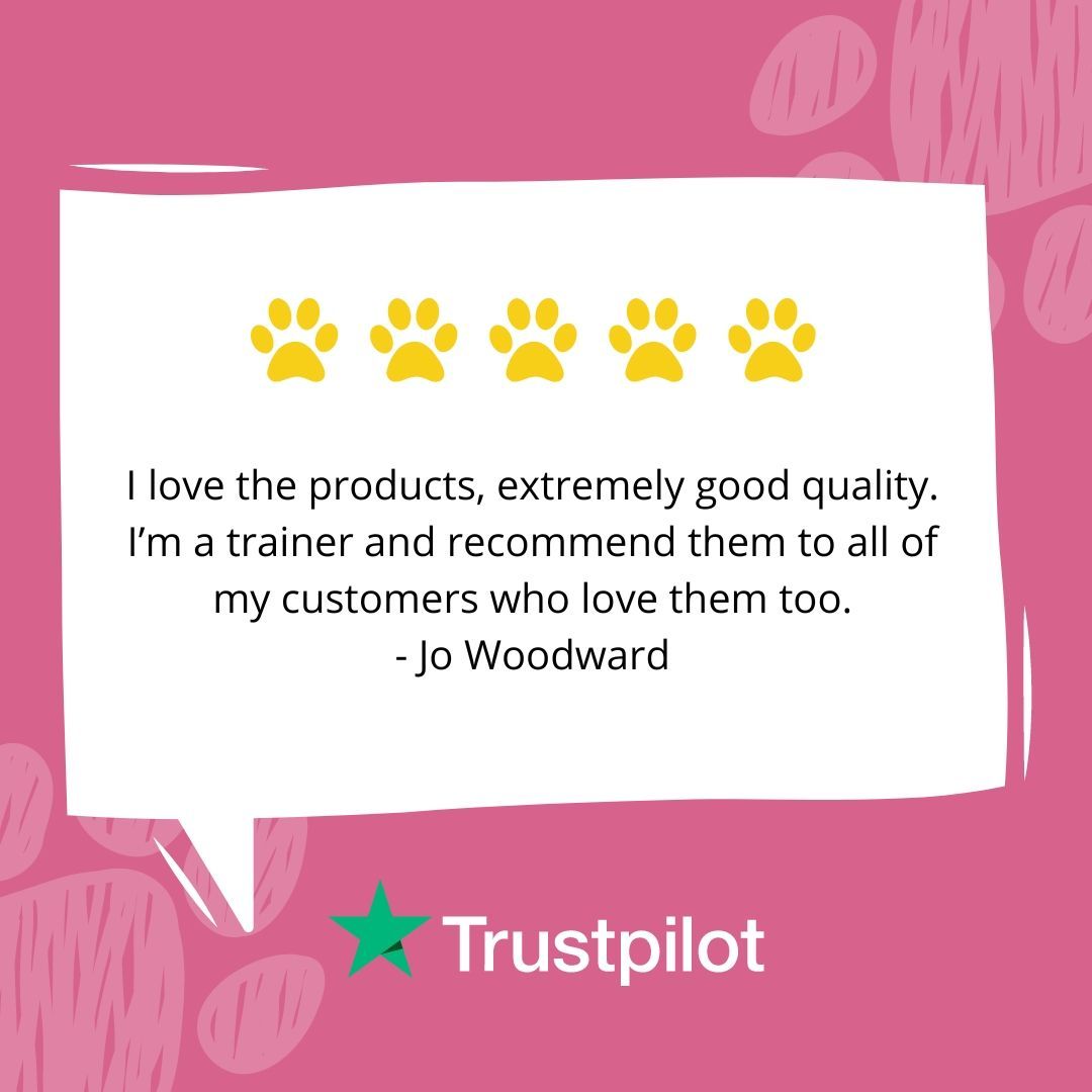Loved by trainers! 🤩 Thank you Jo for your review, We are so pleased you love Feelwells 💚 Check out our full range of healthy and natural dog food and treats here: feelwells.co.uk #Feelwells #Trustpilot #Customerreview #Happycustomer #Dog #Dogtrainer