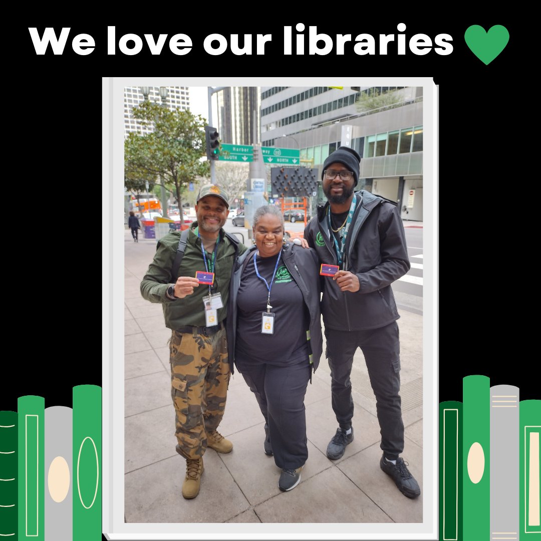 On #NationalLibraryDay, we recognize the invaluable role of libraries in our communities. Shoutout to our practitioners at the @LAPublicLibrary who work diligently to maintain a safe and clean environment at our local library, ensuring it remains a welcoming space for all!