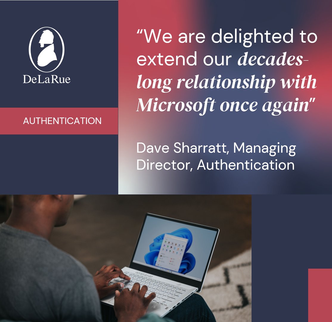 We are pleased to announce a five-year renewal of our contract with Microsoft for the supply of innovative authentication solutions to Microsoft’s global OEM, Retail and Xbox channels. Thank-you to everyone involved. #SecuringTrust #BrandProtection #Authentication
