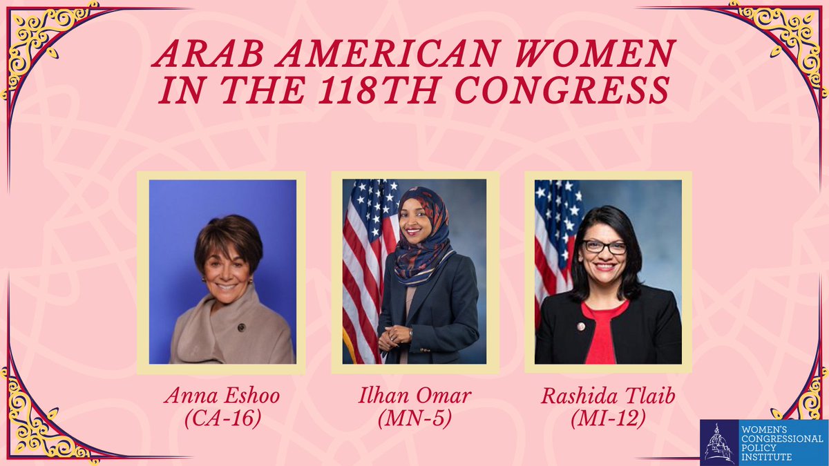 Happy #ArabAmericanHeritageMonth! Join WCPI in celebrating the significant contributions of Arab American women, both in Congress and across the nation.