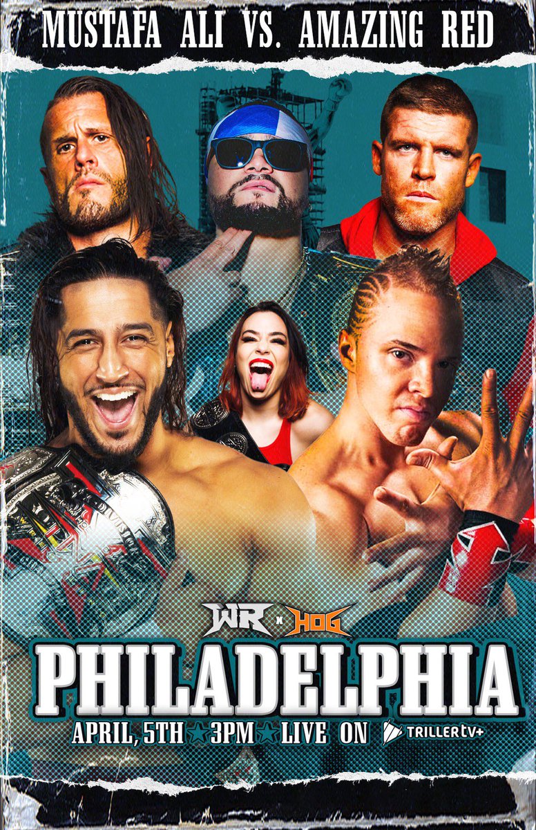 PHILADELPHIA ‼️ HOGvsREVOLVER Friday, April 5th - 3pm Watch on @FiteTV+