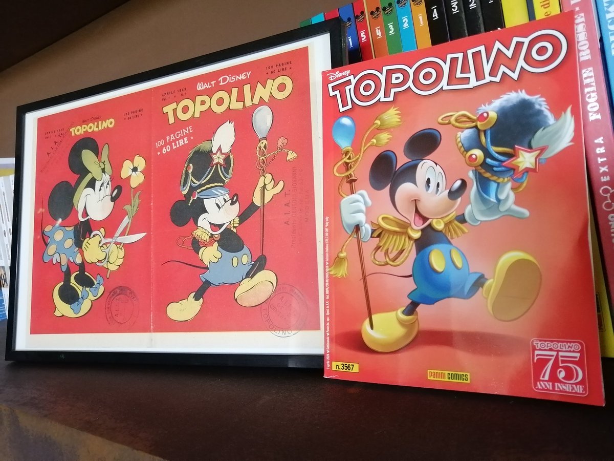 E sono ben 75, caro vecchio libretto. 💞

#TopolinoMagazine #Topolinolibretto #Topolino