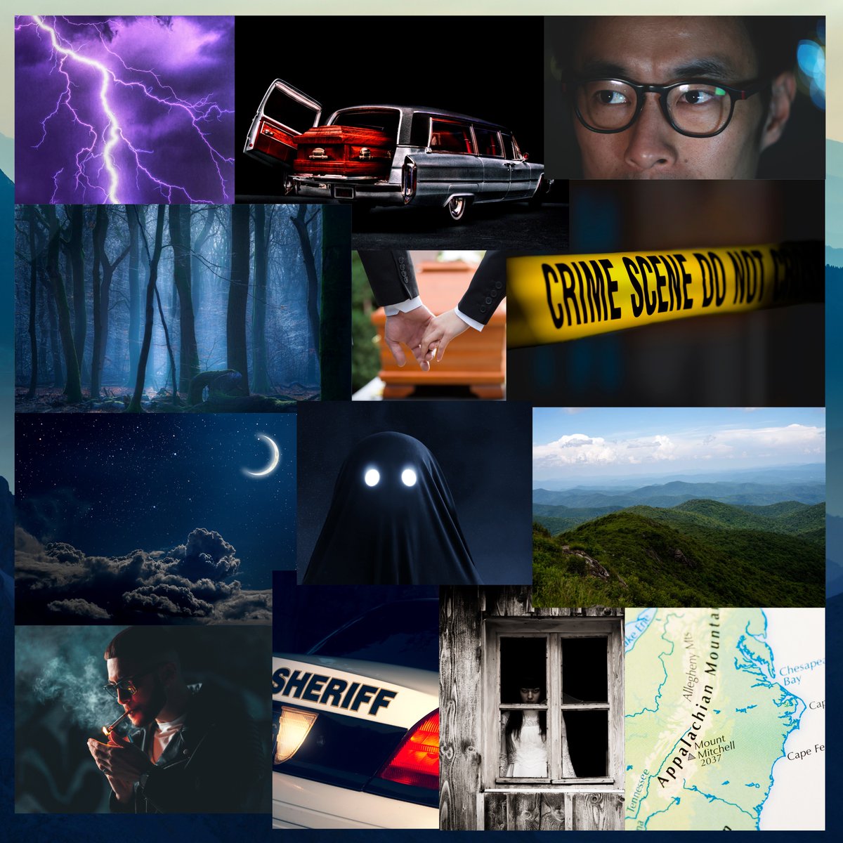 Reviving my presence here juuuuust long enough to post for #questpit: my WIP is CONTEMPORARY ANCESTORS (adult LGBTQIA+ Appalachian cosmic horror), best described as The Haunting of Hill House x Call of Cthulhu x Call Me By Your Name.