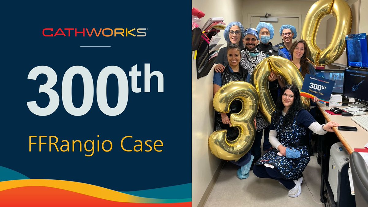 Congratulations to Dr. Zoran Lasic, Dr. Michael Kim, Dr. Omar Al-Taweel, and the entire team at @lenoxhill for reaching another significant milestone this week, performing the institution’s 300th #FFRangio Case!